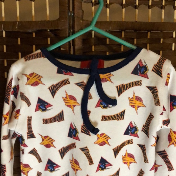 NBA Reebok Toddler Girls Golden State Warriors Long Dress. - Picture 3 of 14